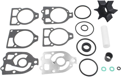 Soxa Marine 46 - 89984Q5 47 - 89984Q5 Water Pump Impeller Repair Kit for Mercury Mariner 65 70 75 80 85 90 100 110 125 135 140 150 175 200 225 HP Boat Motor Engine - SOXA Marine