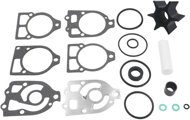 Soxa Marine 46 - 89984Q5 47 - 89984Q5 Water Pump Impeller Repair Kit for Mercury Mariner 65 70 75 80 85 90 100 110 125 135 140 150 175 200 225 HP Boat Motor Engine - SOXA Marine