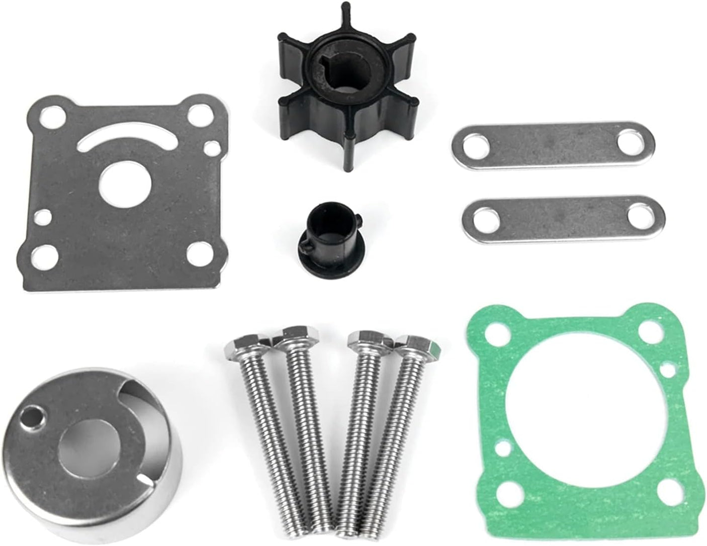 Soxa Marine 47 - 11656M, 11656M Water Pump Impeller Repair Kit for Mercury Mariner 6 8 HP 6C 6D 8C Boat Motor Engine 47 - 11590M, 11590M - SOXA Marine