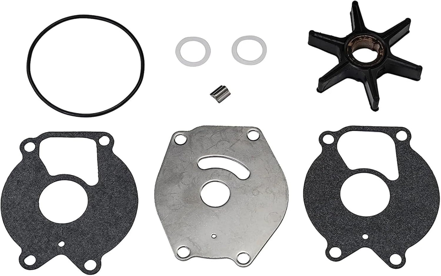 Soxa Marine 47 - 85089T7 47 - 85089Q4 85089T4 Water Pump Impeller Repair Kit for Mercury Mariner 9.9 15 18 20 25 HP Boat Motor Engine 47 - 85089T4, 85089Q4, 85089T7 - SOXA Marine