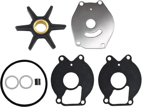Soxa Marine 47 - 85089T7 47 - 85089Q4 85089T4 Water Pump Impeller Repair Kit for Mercury Mariner 9.9 15 18 20 25 HP Boat Motor Engine 47 - 85089T4, 85089Q4, 85089T7 - SOXA Marine