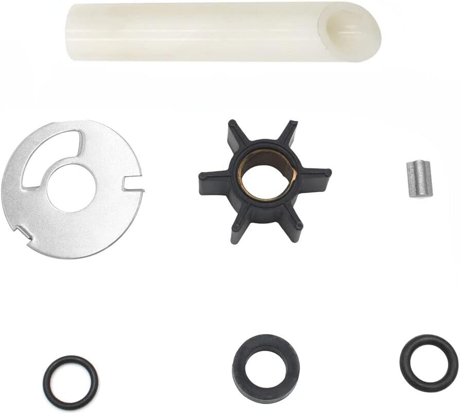 Soxa Marine 47 - 89981Q1 89981Q1 Water Pump Impeller Repair Kit for Mercury Mariner 4 4.5 6 7.5 9.8 HP Boat Motor Engine 47 - 89981T2 89981T1 - SOXA Marine