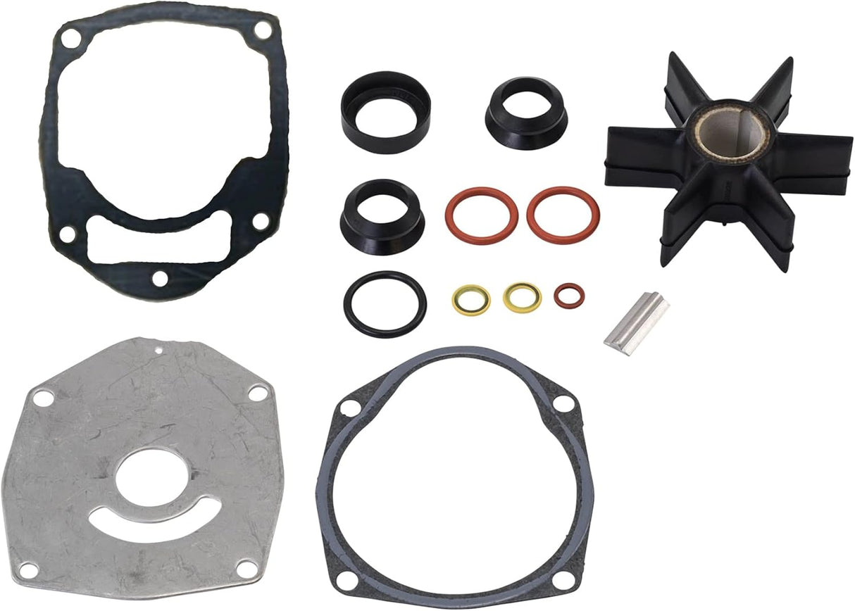 Soxa Marine 47 - 8M0100526 47 - 8M0100527 Water Pump Impeller Repair Kit for Mercury Mercruiser Sterndrive Alpha 1 Gen 2 47 - 43026Q06 47 - 43026Q5 47 - 43026T6 - SOXA Marine
