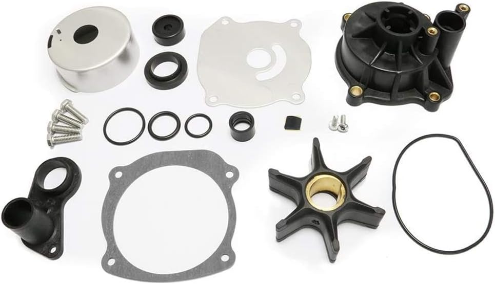 Soxa Marine 5001594 Outboard Water Pump Impeller Repair Service Kit for Johnson Evinrude Outboard V4 V6 V8 85 - 300HP Boat Motor Engine Replace Sierra 18 - 3392 395060 390768 - SOXA Marine