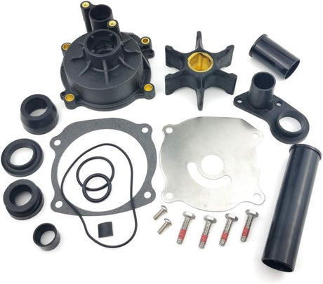 Soxa Marine 5001595 Outboard Water Pump Impeller Repair Service Kit for Johnson Evinrude OMC Outboards 75 - 250 HP V4 V6 V8 Boat Motor Engine Replace Sierra Marine 18 - 3315 - 2 - SOXA Marine
