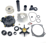 Soxa Marine 5001595 Outboard Water Pump Impeller Repair Service Kit for Johnson Evinrude OMC Outboards 75 - 250 HP V4 V6 V8 Boat Motor Engine Replace Sierra Marine 18 - 3315 - 2 - SOXA Marine