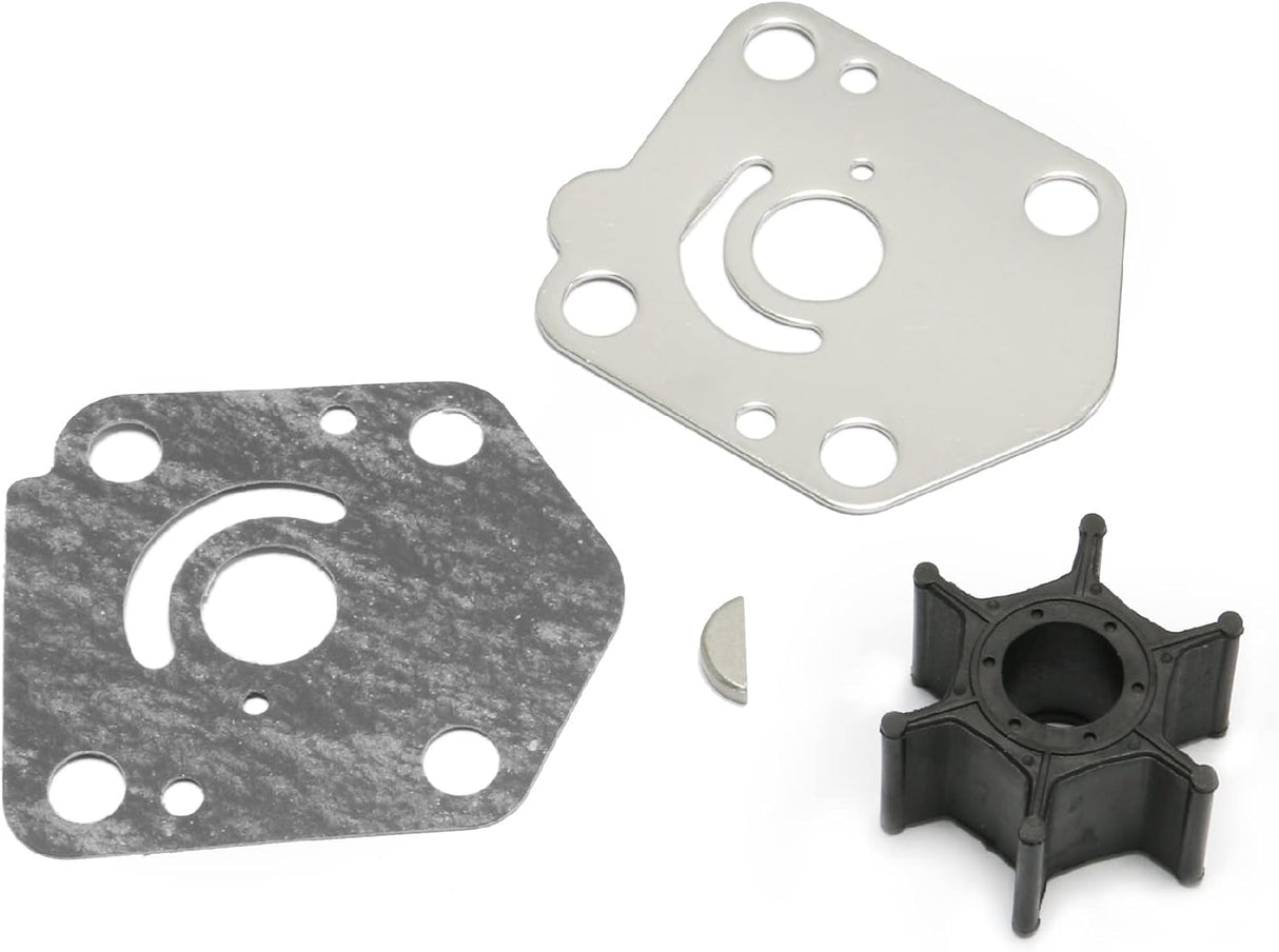 Soxa Marine 5033106 Outboard Water Pump Impeller Repair Service Kit for Evinrude Johnson OMC 10 15 HP J10 J15 Boat Motor Engine Replacement Sierra Marine 18 - 3256 - SOXA Marine