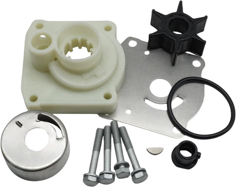 Soxa Marine 61N - W0078 - 11 61N - W0078 - 10 Water Pump Impeller Service Kit for Yamaha Outboards 4 Stroke 25HP F25 A/B 2 Stroke 30 HP C30 Boat Motor Engine 69P - W0078 - 00, 69P - W0078 - 01, 69P - W0078 - 02 - SOXA Marine