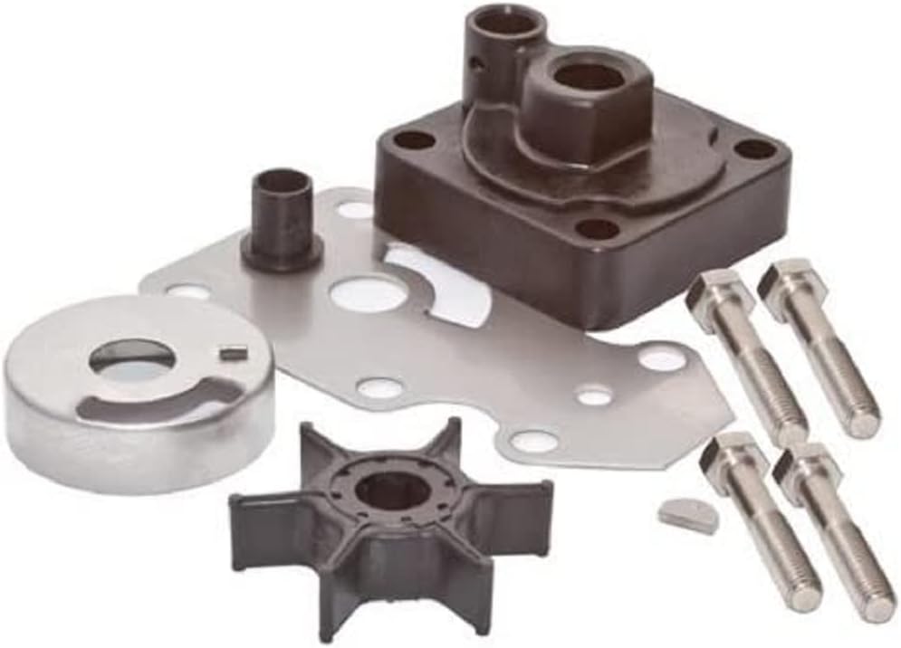 Soxa Marine 63V - W0078 - 00 - 00 Water Pump Impeller Rebuild Service Kit for Yamaha Outboards 9.9 15 HP Boat Motor Engine 63V - W0078 - 01 63V - W0078 - 02 63V - W0078 - 0A - SOXA Marine