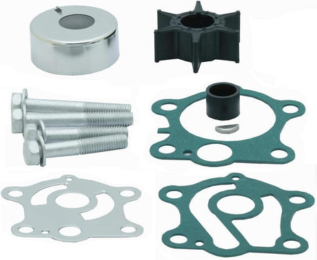 Soxa Marine 663 - W0078 - 00, 670 - W0078 - A0 Water Pump Impeller Service Kit for Yamaha Outboards 2 Stroke 55 HP C55 1991 - 1995 Year 55ED 55ET Boat Motor Engine - SOXA Marine