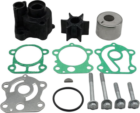 Soxa Marine 67F - W0078 - 01, 67F - W0078 - 00 Water Pump Impeller Rebuild Service Kit for Yamaha Outboards 4 Stroke 75 80 90 100 HP Boat Motor Engine 67F - W0078 - 02, 67F - W0078 - 03 - SOXA Marine