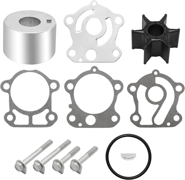 Soxa Marine 67F - W0078 - 01, 67F - W0078 - 00 Water Pump Impeller Service Kit for Yamaha Outboards 4 Stroke 75 80 90 100 HP Boat Motor Engine 67F - W0078 - 02, 67F - W0078 - 03 - SOXA Marine