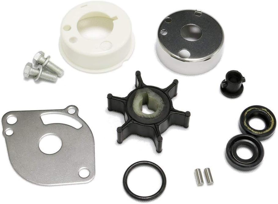 Soxa Marine 6A1 - W0078 - 02, 6A1 - W0078 - 01 Water Pump Impeller Service Kit for Yamaha Outboards 2 - Stroke 2 HP Boat Motor Engine6GD - W0078 - 00, 6GDW007800 - SOXA Marine