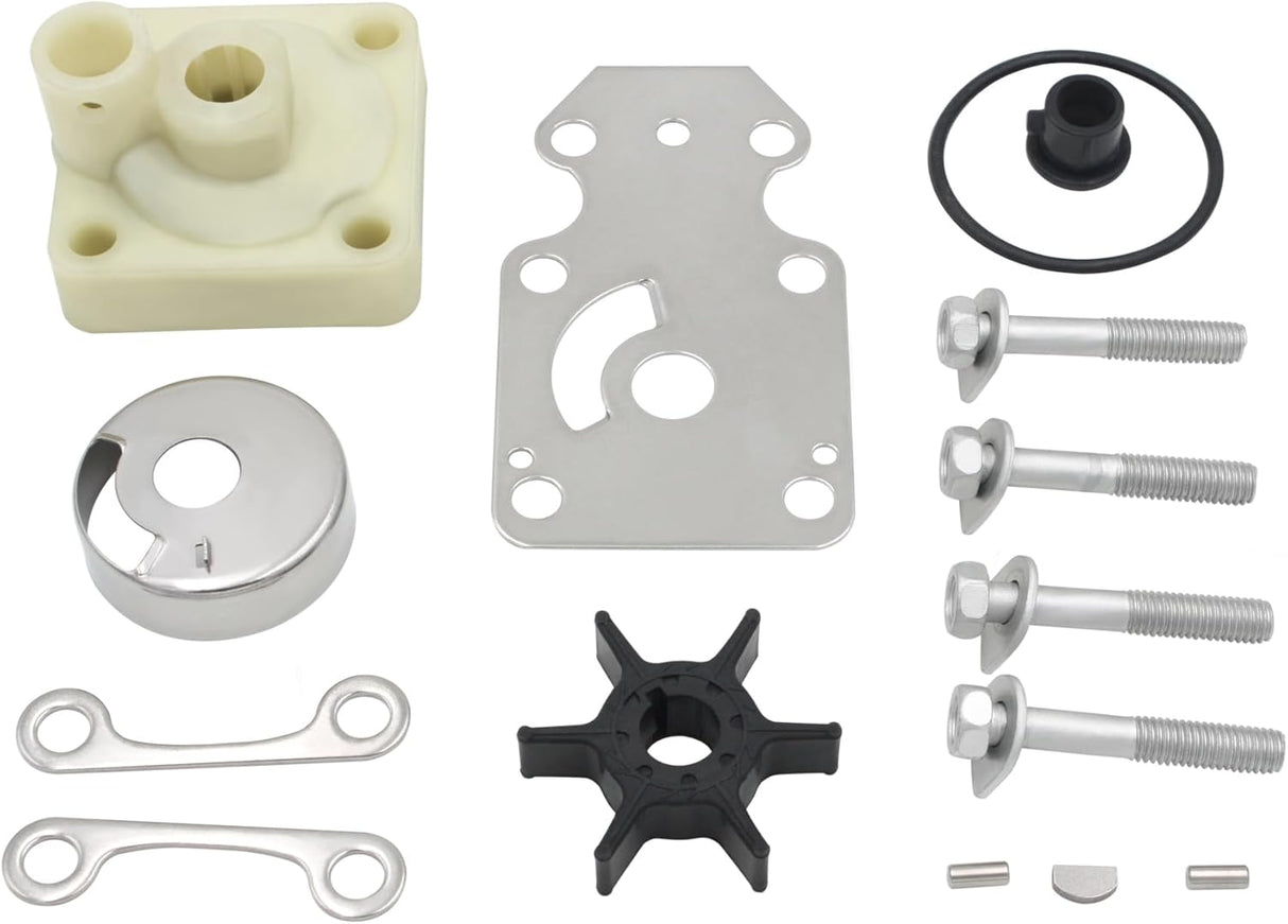 Soxa Marine 6AH - W0078 - 02 Water Pump Impeller Service Kit for Yamaha Outboards 4 Stroke 15 20 HP Boat Motor Engine 6AH - W0078 - 00 - 00, 6AH - W0078 - 00 - SOXA Marine