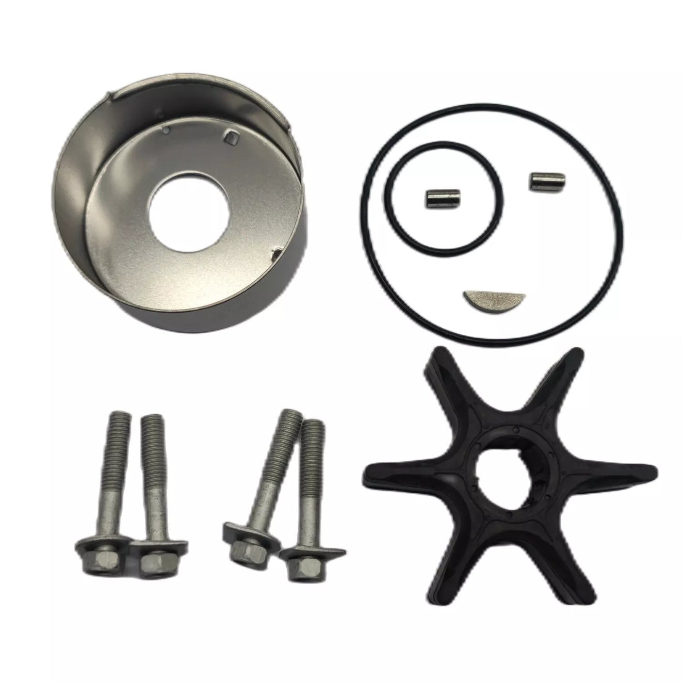 Soxa Marine 6CB - W0078 - 00, 60X - W0078 - 00 Water Pump Impeller Service Kit for Yamaha Outboards 200 225 250 300 HP Boat Motor Engine 6P2 - W0078 - 00 - SOXA Marine