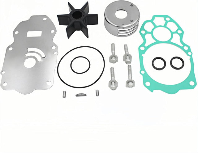 Soxa Marine 6CE - W0078 - 00 Water Pump Impeller Service Kit for Yamaha Outboards 4 Stroke V6 225 250 300 HP Boat Motor Engine 6CE - W0078 - 01, 6CE - W0078 - 02 - SOXA Marine