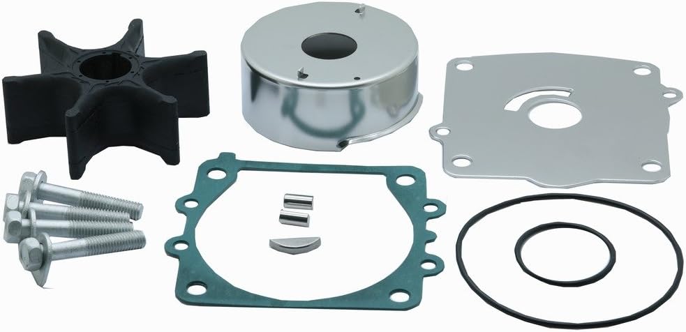 Soxa Marine 6E5 - W0078 - A1, 6E5 - W0078 - 01 Water Pump Impeller Service Kit for Yamaha Outboards 115 130 HP Boat Motor Engine 6E5 - W0078 - 00,6E5 - W0078 - 1A - SOXA Marine