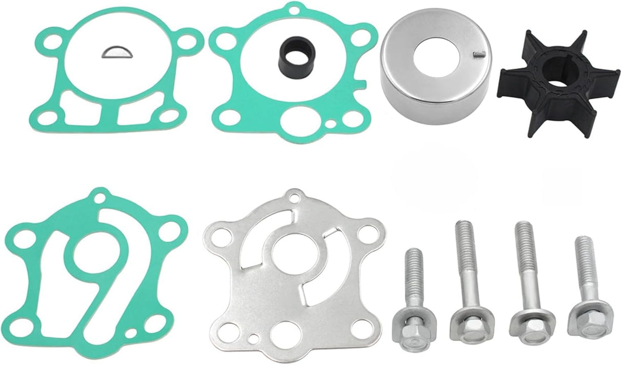 Soxa Marine 6H4 - W0078 - 00 Water Pump Impeller Service Kit for Yamaha Outboards 2 Stroke 40 hp 50 hp Boat Motor Engine - SOXA Marine