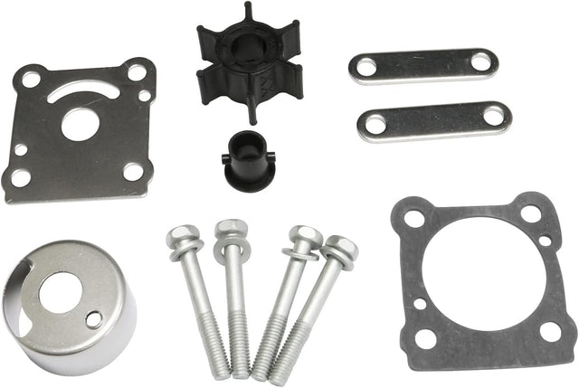 Soxa Marine 6N0 - W0078 - A0, 6N0 - W0078 - 00 Water Pump Impeller Service Kit for Yamaha Outboards 2 Stroke 6HP 8 HP Boat Motor Engine 6G1 - W0078 - 01, 6G1 - W0078 - 00 - SOXA Marine