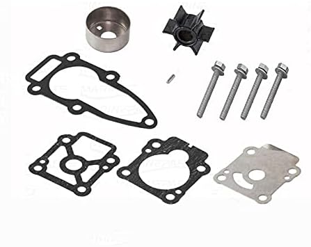 Soxa Marine 803750A03 47 - 803750A03 803748K01 Water Pump Impeller Repair Kit without Housing for Mercury Mariner 8 HP 9.9 HP Boat Motor Engine 47 - 803748Q01 803748Q01 - SOXA Marine