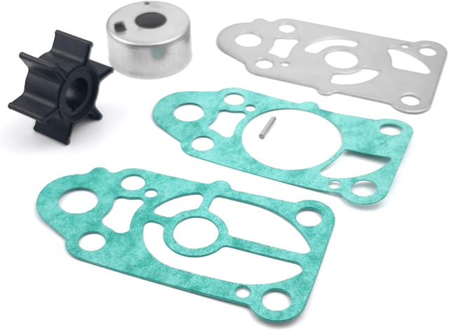 Soxa Marine 8M0080264 889246A16 Water Pump Impeller Repair Kit for Mercury Mariner 2 2.5 3.3 3.5 HP Boat Motor Engine 47 - 16159A2 16159A2 - SOXA Marine
