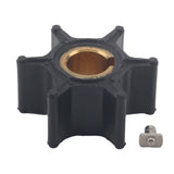Soxa Marine Outboard Water Pump Impeller & Key 0387361 Replaces Evinrude Johnson Marine 1.2HP 2HP 4HP 6HP Boat Motor Engine Parts - SOXA Marine