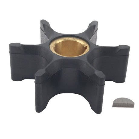 Soxa Marine Outboard Water Pump Impeller & Key 0389642 Replaces Evinrude Johnson Marine 85HP 115HP 135HP 140HP 150HP 175HP 200HP 235HP Boat Motor Engine Parts - SOXA Marine