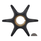 Soxa Marine Outboard Water Pump Impeller & Key 0389642 Replaces Evinrude Johnson Marine 85HP 115HP 135HP 140HP 150HP 175HP 200HP 235HP Boat Motor Engine Parts - SOXA Marine
