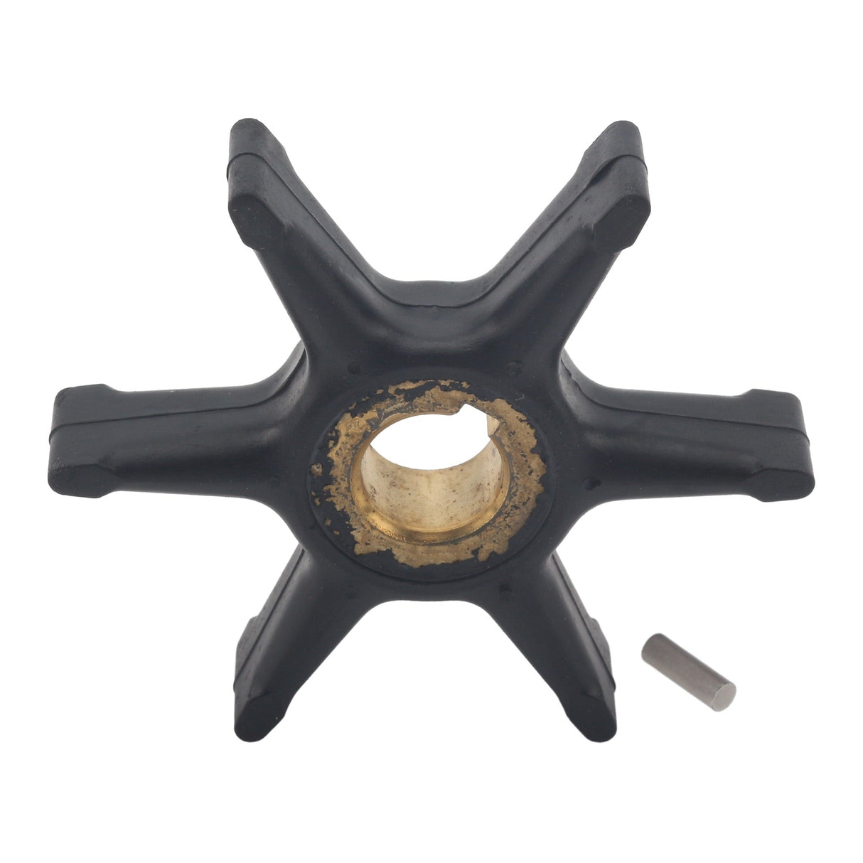 Soxa Marine Outboard Water Pump Impeller & Key 0389646 Replaces Evinrude Johnson Marine 10HP 15HP 18HP 20HP 25HP Boat Motor Engine Parts - SOXA Marine