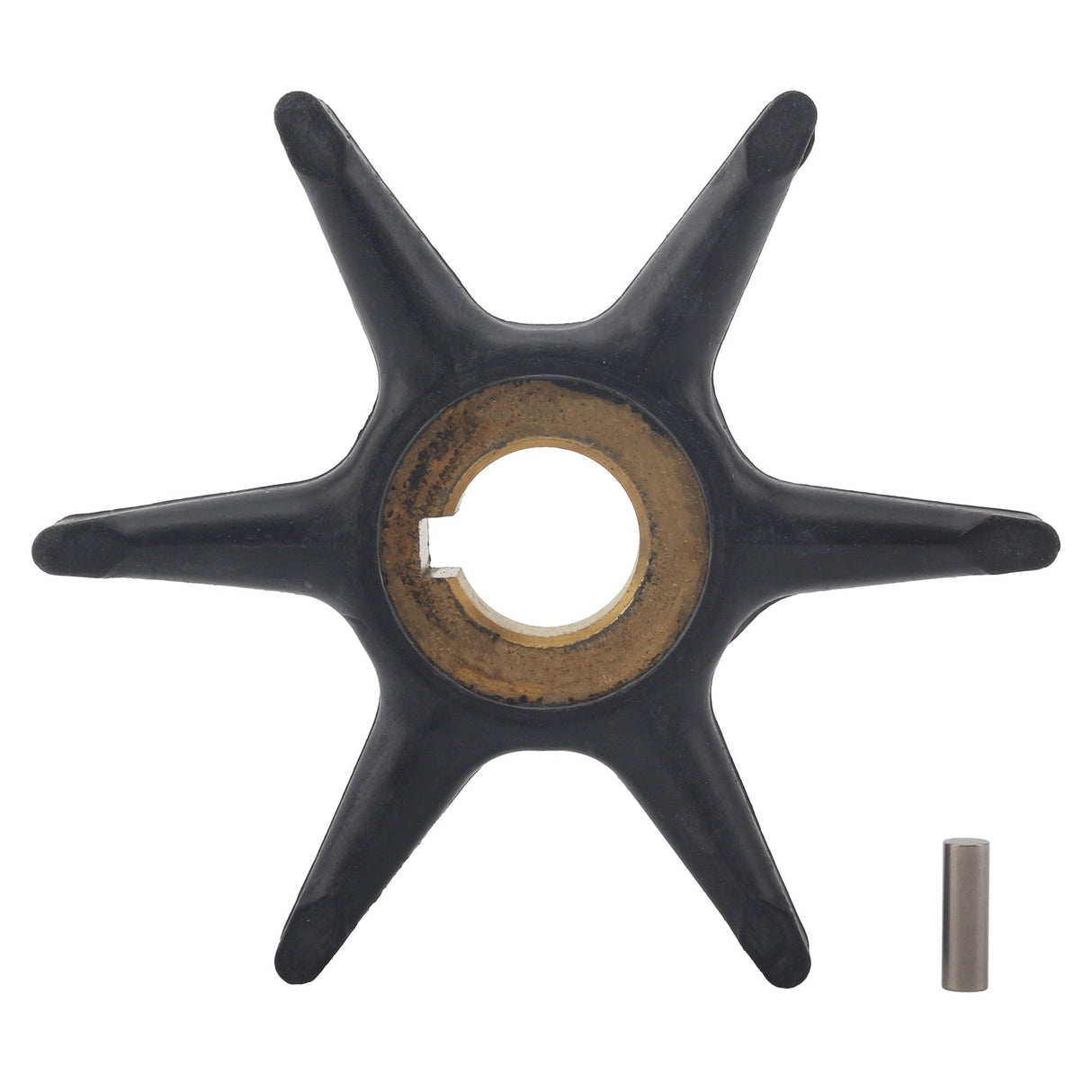 Soxa Marine Outboard Water Pump Impeller & Key 0389646 Replaces Evinrude Johnson Marine 10HP 15HP 18HP 20HP 25HP Boat Motor Engine Parts - SOXA Marine