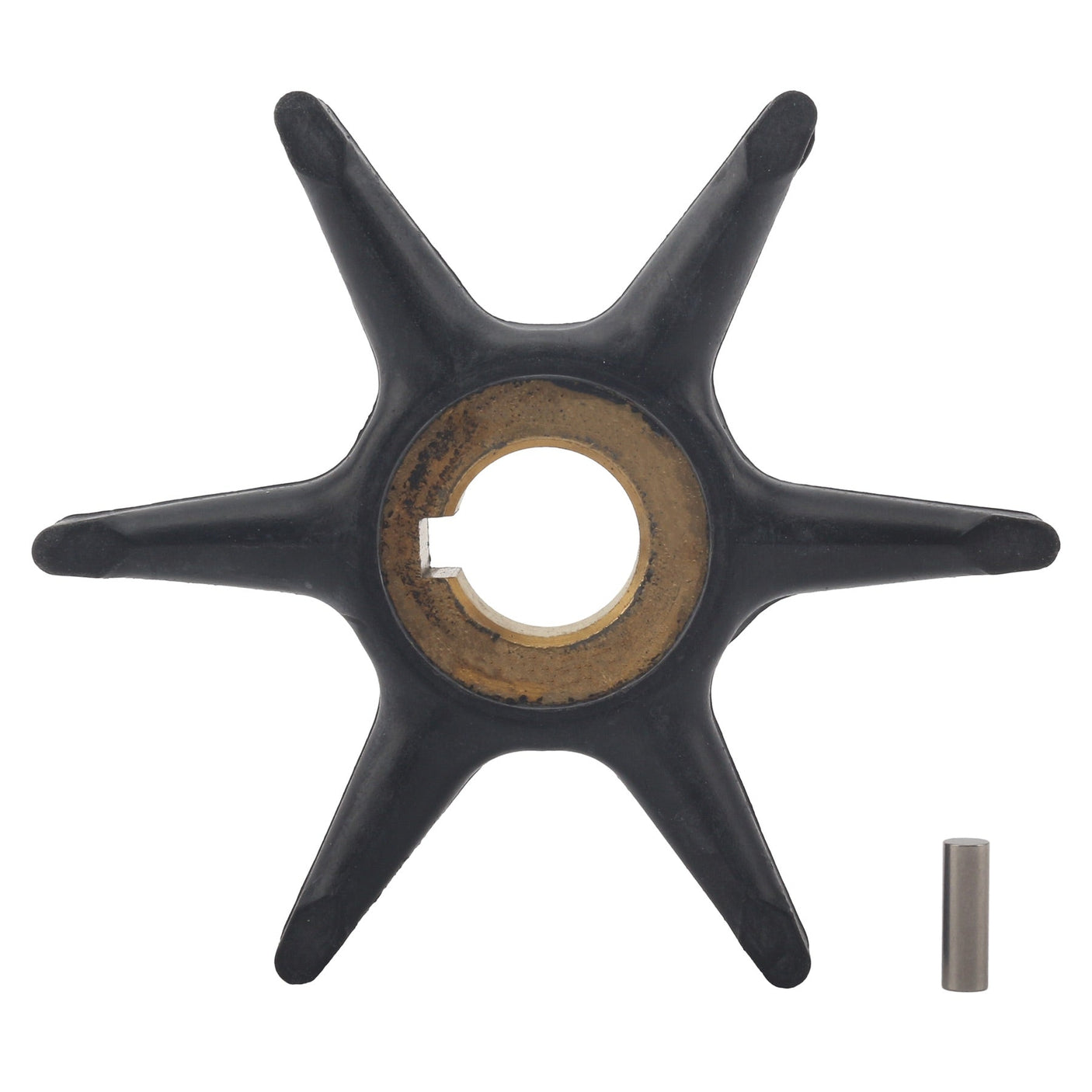 Soxa Marine Outboard Water Pump Impeller & Key 0389646 Replaces Evinrude Johnson Marine 10HP 15HP 18HP 20HP 25HP Boat Motor Engine Parts - SOXA Marine