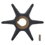 Soxa Marine Outboard Water Pump Impeller & Key 0389646 Replaces Evinrude Johnson Marine 10HP 15HP 18HP 20HP 25HP Boat Motor Engine Parts - SOXA Marine