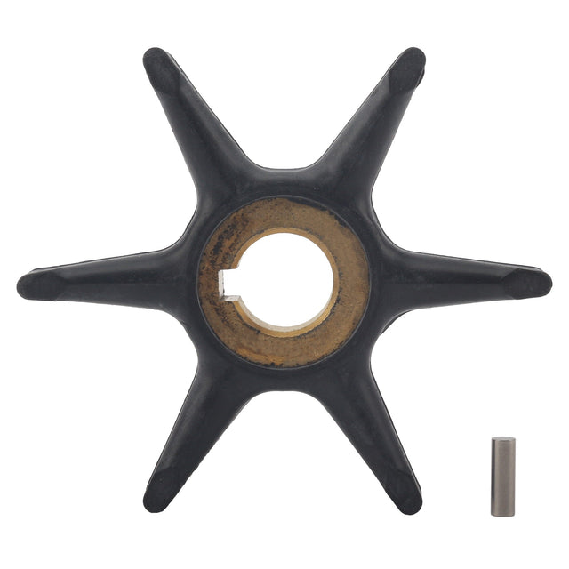 Soxa Marine Outboard Water Pump Impeller & Key 0389646 Replaces Evinrude Johnson Marine 10HP 15HP 18HP 20HP 25HP Boat Motor Engine Parts - SOXA Marine