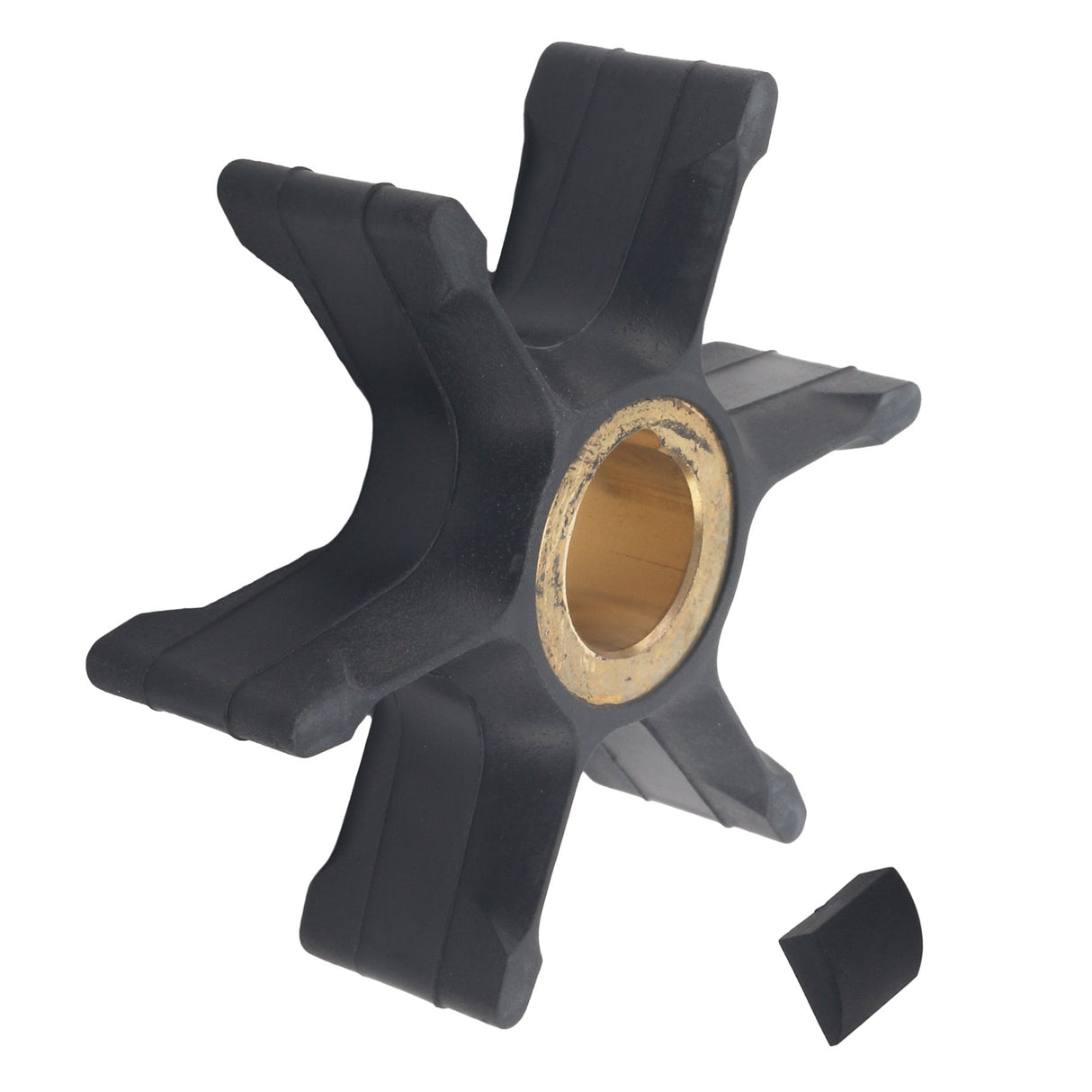Soxa Marine Outboard Water Pump Impeller & Key 0437080 Replaces Evinrude Johnson Marine 40HP - 75HP Boat Motor Engine Parts - SOXA Marine