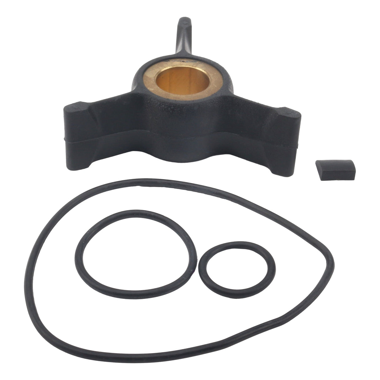 Soxa Marine Outboard Water Pump Impeller & Key 0766435 Replaces Evinrude Johnson Marine 35HP 40HP 48HP 50HP Boat Motor Engine Parts - SOXA Marine