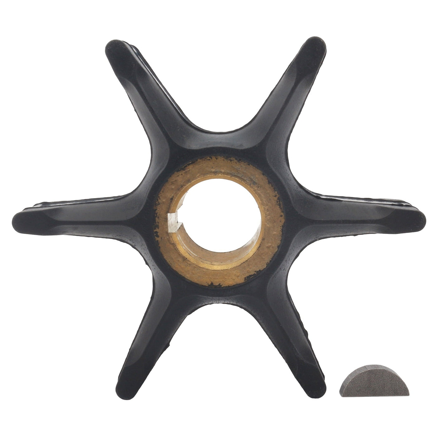 Soxa Marine Outboard Water Pump Impeller & Key 0777824 Replaces Evinrude Johnson Marine 55HP 60HP 65HP 70HP 75HP Boat Motor Engine Parts - SOXA Marine