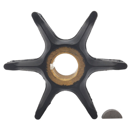 Soxa Marine Outboard Water Pump Impeller & Key 0777824 Replaces Evinrude Johnson Marine 55HP 60HP 65HP 70HP 75HP Boat Motor Engine Parts - SOXA Marine