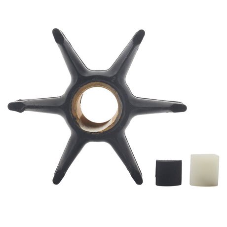 Soxa Marine Outboard Water Pump Impeller & Key 0777828 Replaces Evinrude Johnson Marine 40HP 45HP 48HP 50HP 55HP Boat Motor Engine Parts - SOXA Marine