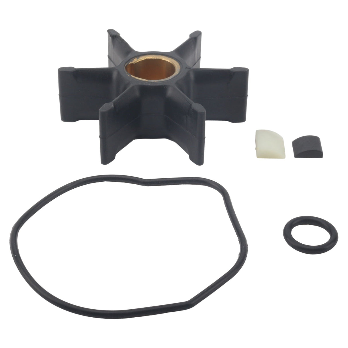 Soxa Marine Outboard Water Pump Impeller & Key 0777828 Replaces Evinrude Johnson Marine 40HP 45HP 48HP 50HP 55HP Boat Motor Engine Parts - SOXA Marine