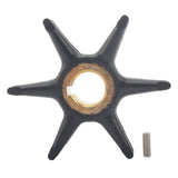 Soxa Marine Outboard Water Pump Impeller & Key 0777833 Replaces Evinrude Johnson Marine 9.5HP 10HP Boat Motor Engine Parts - SOXA Marine
