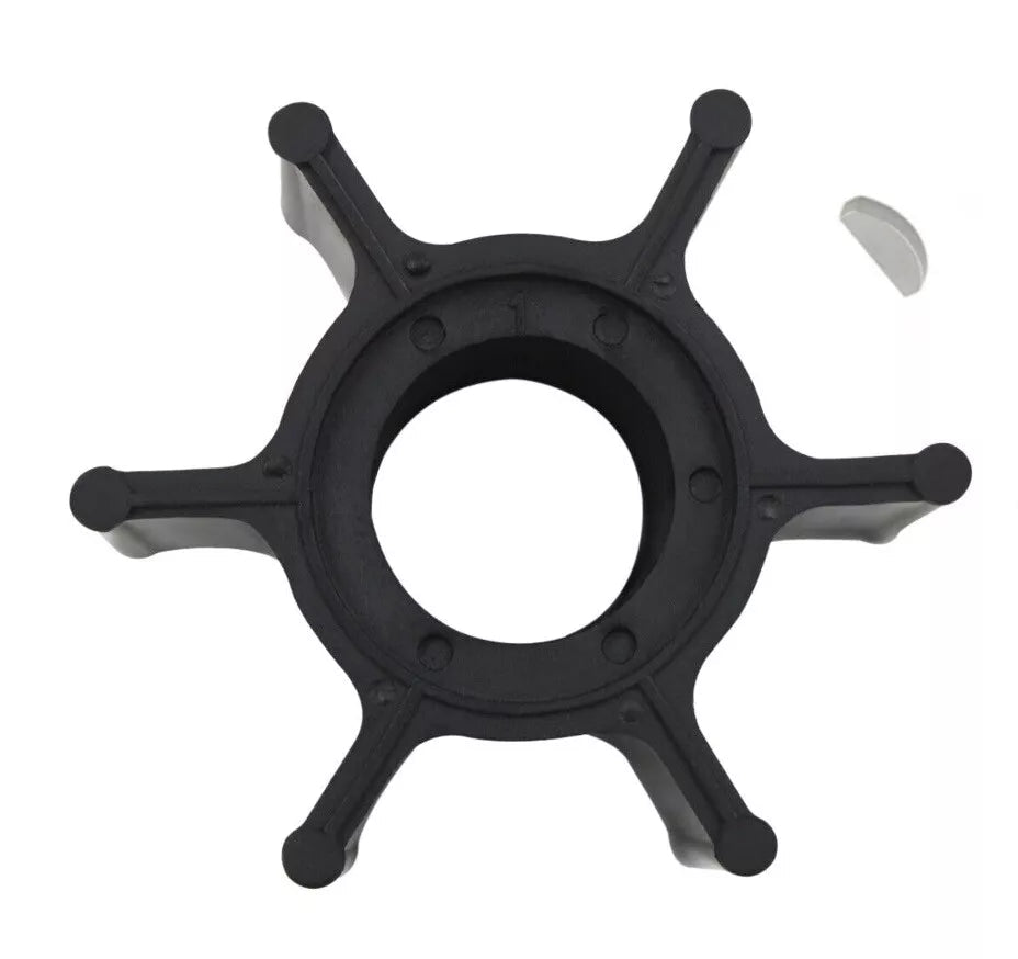 Soxa Marine Outboard Water Pump Impeller & Key 19210 - ZV4 - 651 Replaces Honda Outboard 8 9.9 15 HP BF8C BF9.9 BF15 Boat Motor Engine Parts Replacement Sierra 18 - 3247 19210ZV4651 - SOXA Marine