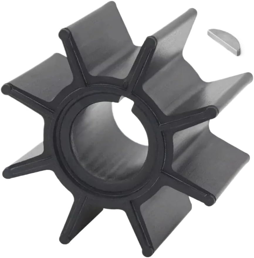Soxa Marine Outboard Water Pump Impeller & Key 334 - 65021 - 0 Replaces Nissan Tohatsu Outboard 9.9 15 18 20 HP Boat Motor Engine Parts Replacement Sierra 18 - 8921 - SOXA Marine