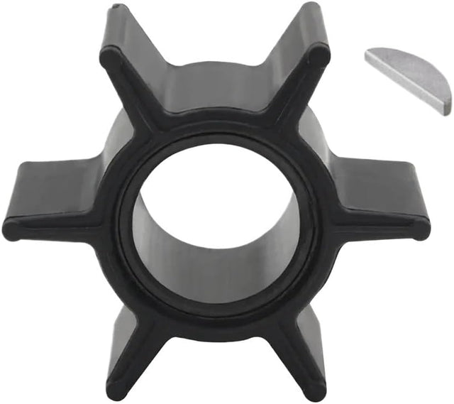 Soxa Marine Outboard Water Pump Impeller & Key 345 - 65021 - 0 Replaces Nissan Tohatsu Outboard 25 30 35 40 HP Boat Motor Engine Parts Replacement Sierra 18 - 8923 345650210M - SOXA Marine
