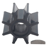 Soxa Marine Outboard Water Pump Impeller & Key 47 - 803748 Replaces Mercury Marine 8HP 9.9HP 10HP 15HP 18HP 20HP Boat Motor Engine Parts - SOXA Marine
