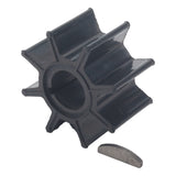 Soxa Marine Outboard Water Pump Impeller & Key 47 - 803748 Replaces Mercury Marine 8HP 9.9HP 10HP 15HP 18HP 20HP Boat Motor Engine Parts - SOXA Marine