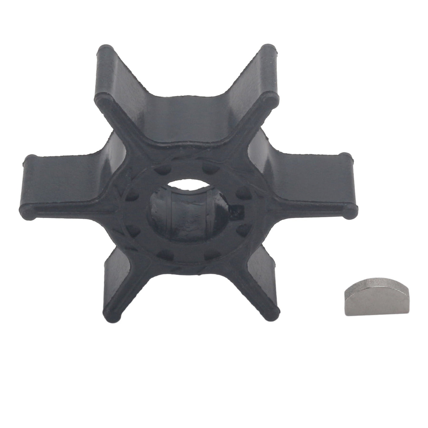 Soxa Marine Outboard Water Pump Impeller & Key 63V - 44352 - 00 Replaces Yamaha 8HP 9.9HP 15HP Boat Motor Engine Parts - SOXA Marine
