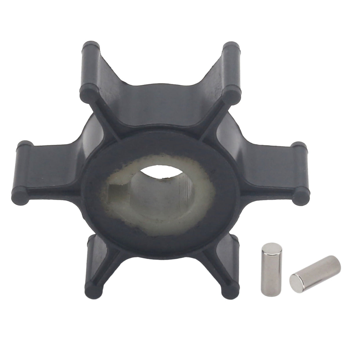 Soxa Marine Outboard Water Pump Impeller & Key 646 - 44352 - 01 - 00 Replaces Yamaha 2HP Boat Motor Engine Parts - SOXA Marine