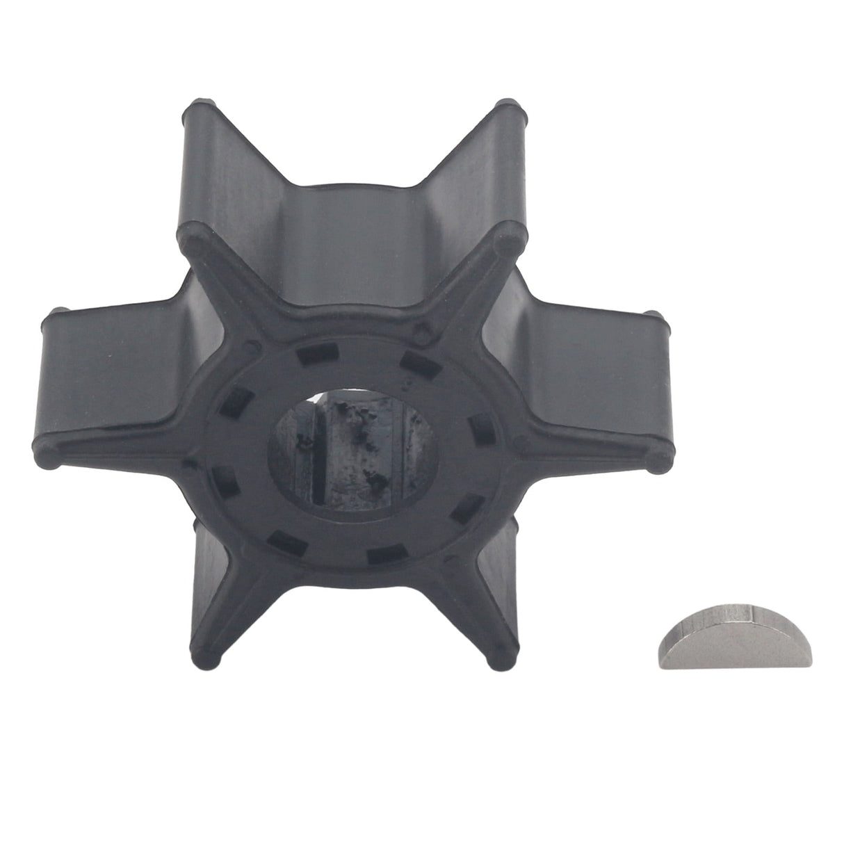 Soxa Marine Outboard Water Pump Impeller & Key 6L2 - 44352 - 00 Replaces Yamaha 20HP 25HP Boat Motor Engine Parts - SOXA Marine