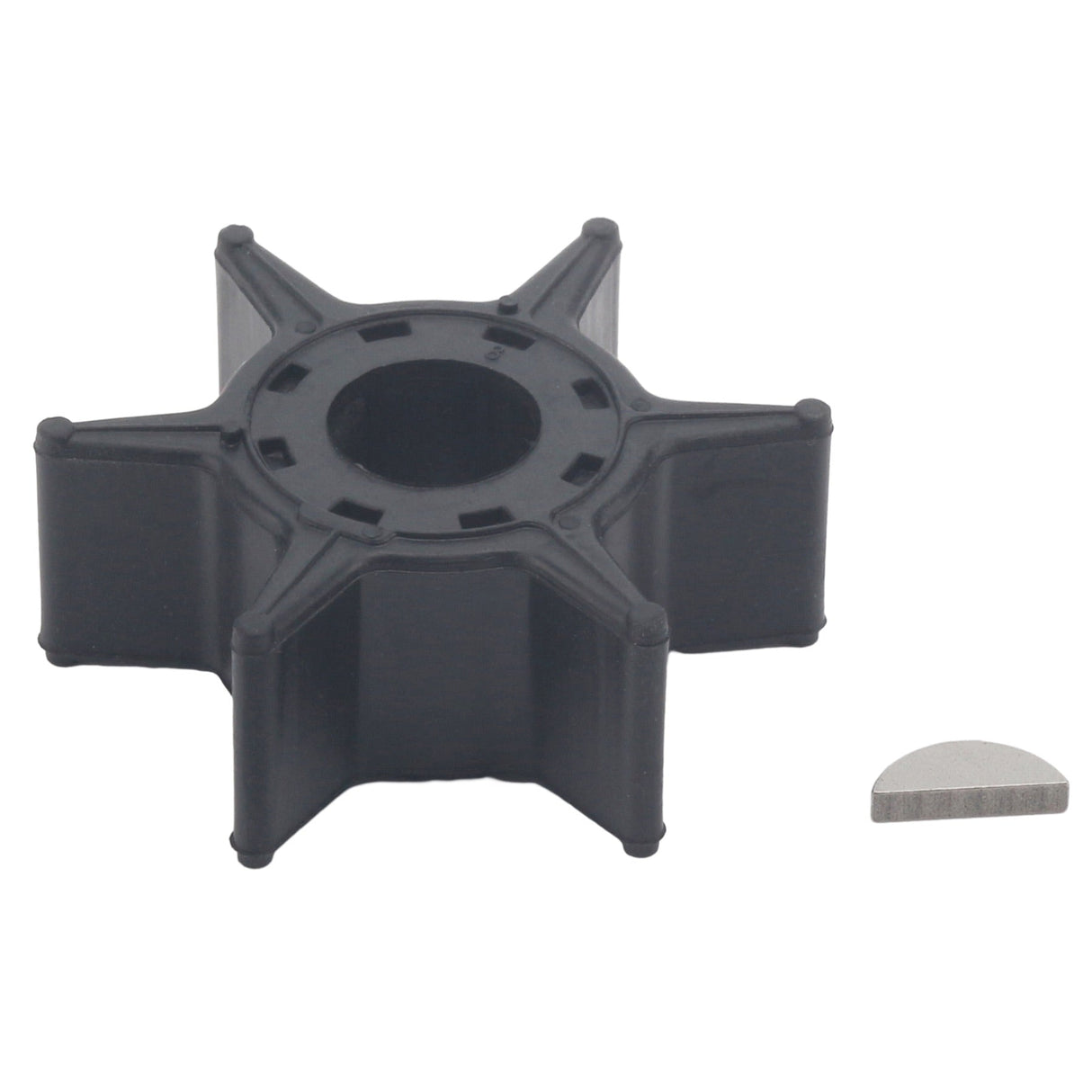 Soxa Marine Outboard Water Pump Impeller & Key 6L2 - 44352 - 00 Replaces Yamaha 20HP 25HP Boat Motor Engine Parts - SOXA Marine