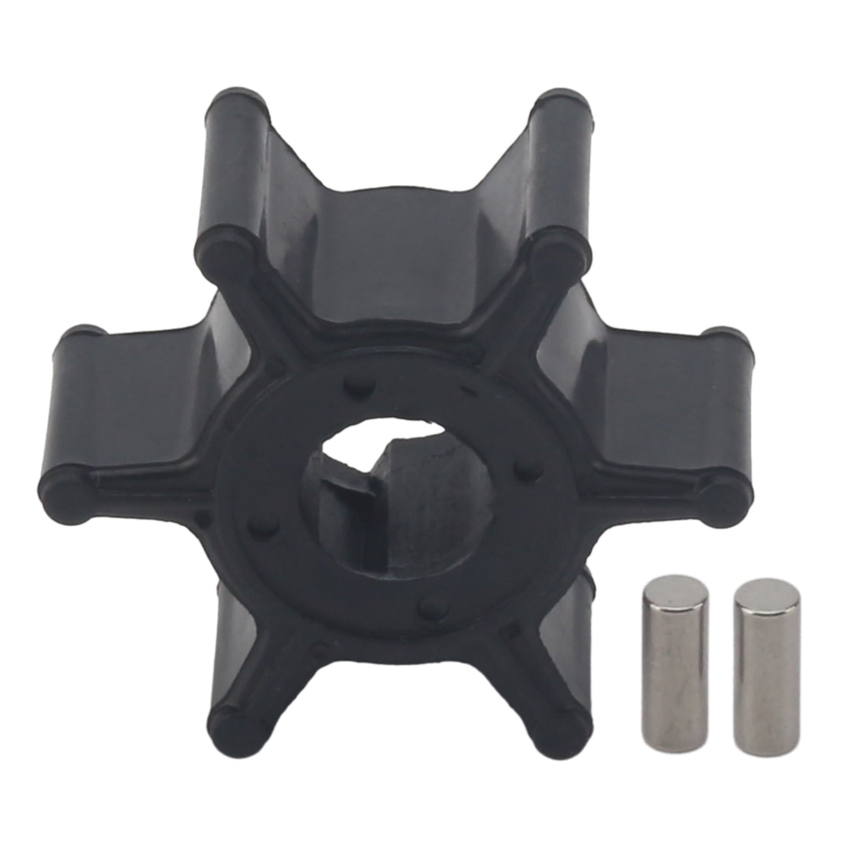 Soxa Marine Outboard Water Pump Impeller & Key 6L5 - 44352 - 00 - 00 Replaces Yamaha 2.5HP 3HP 4HP Boat Motor Engine Parts - SOXA Marine